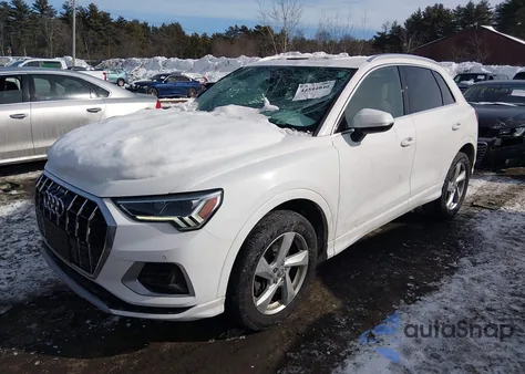 2020 Audi Q3 Premium Plus 45 Tfsi Quattro Tiptronic z USA, uszkodzony, nr VIN WA1BECF34L1046100